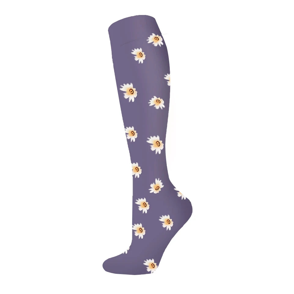 Men Women Compression Sock for Leggings Breathable Running Pressure Soccer Adult Edition Network Pressure Nurse Socks
