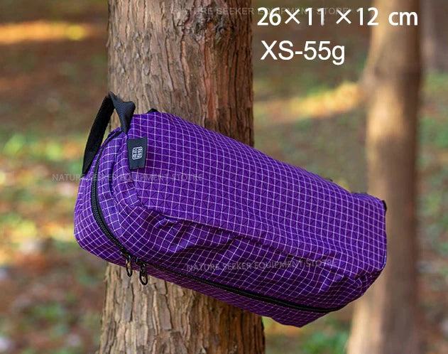 Lightweight External Hanging Bag for Backpack Tactical Hiking Camping Chair Storage Bags Tourism Travel Outdoor Gear Equipment
