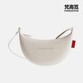 Fungoofun Waterproof Dumpling Crossbody Bag Unisex Summer Casual Shoulder Bag
