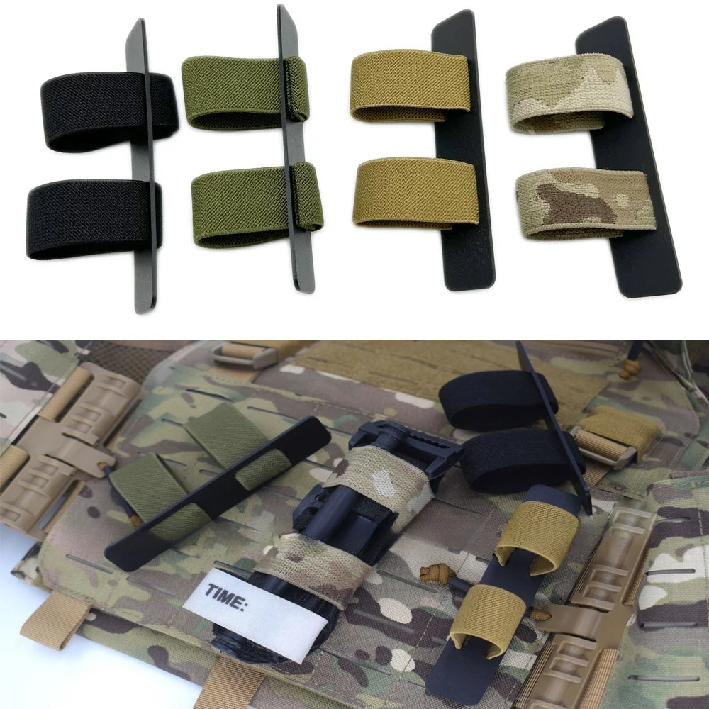 EDC Molle Tourniquet Holder Box Storage Tourniquet Multi-functional Quick-pull Box Outdoor Emergency Survival for Hunting CS