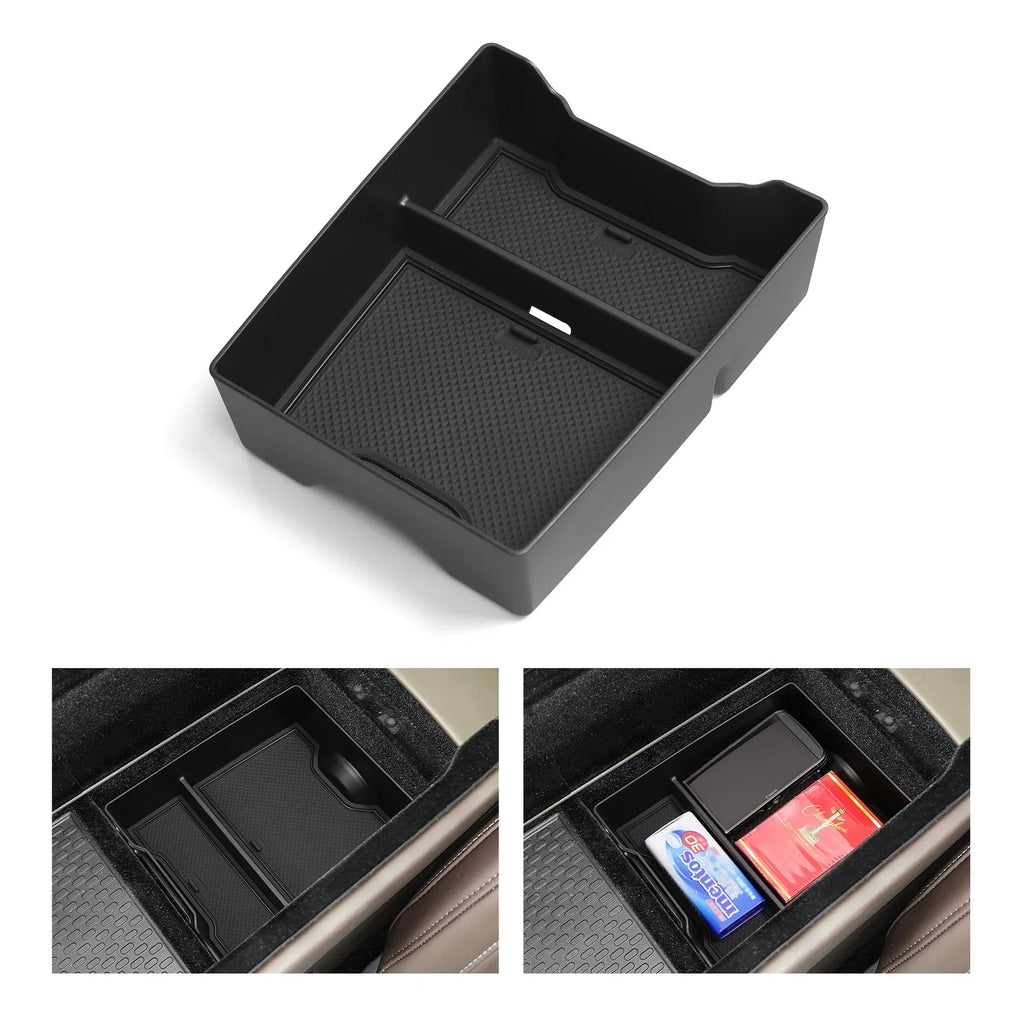 For Smart #5 Center Console Armrest Storage Box Smart5 Car Tray Organizers Accessories Tidying Black