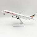 30cm Resin Plane Model A350 Ethiopian Airways Diecast 1/250 Scale Aircraft Assemble With Display Stand For Adults Fun Decoration