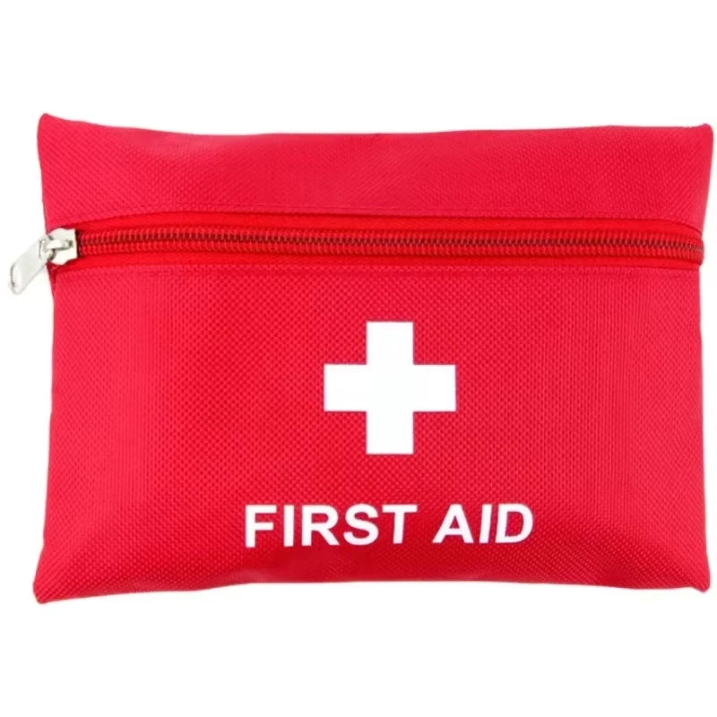 Portable First Aid Kit Emergency Survival Bag, All-Purpose Medicine Storage Organizer for Home, Car, Travel, Camping, Outdoor Hi