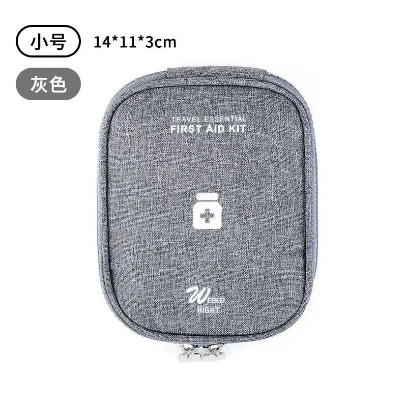 Home First Aid Kit Large Capacity Empty Medicine Storage Bag Portable Travel Medicine Box Survival Bag Emergency Bag for Car