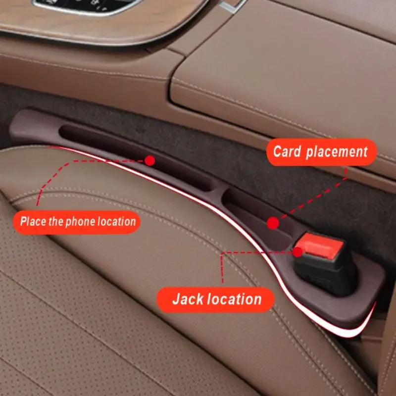 For Toyota Crown S180 S200 S210 Camry XV30 XV40 XV50 XV70 Car Seat Gap Filler Strip Anti-Drop Plug Kit Sealing Strip Accessories