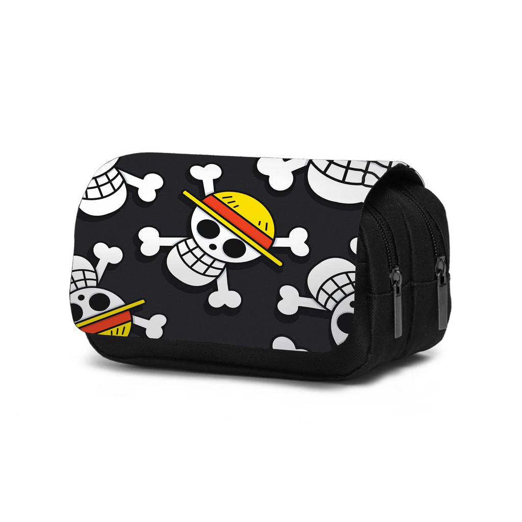 ONE PIECE Monkey D. Luffy Pencil Case Large Capacity Stationery Organizer Bag for Men, Women and Students Pen Bag Best Gift