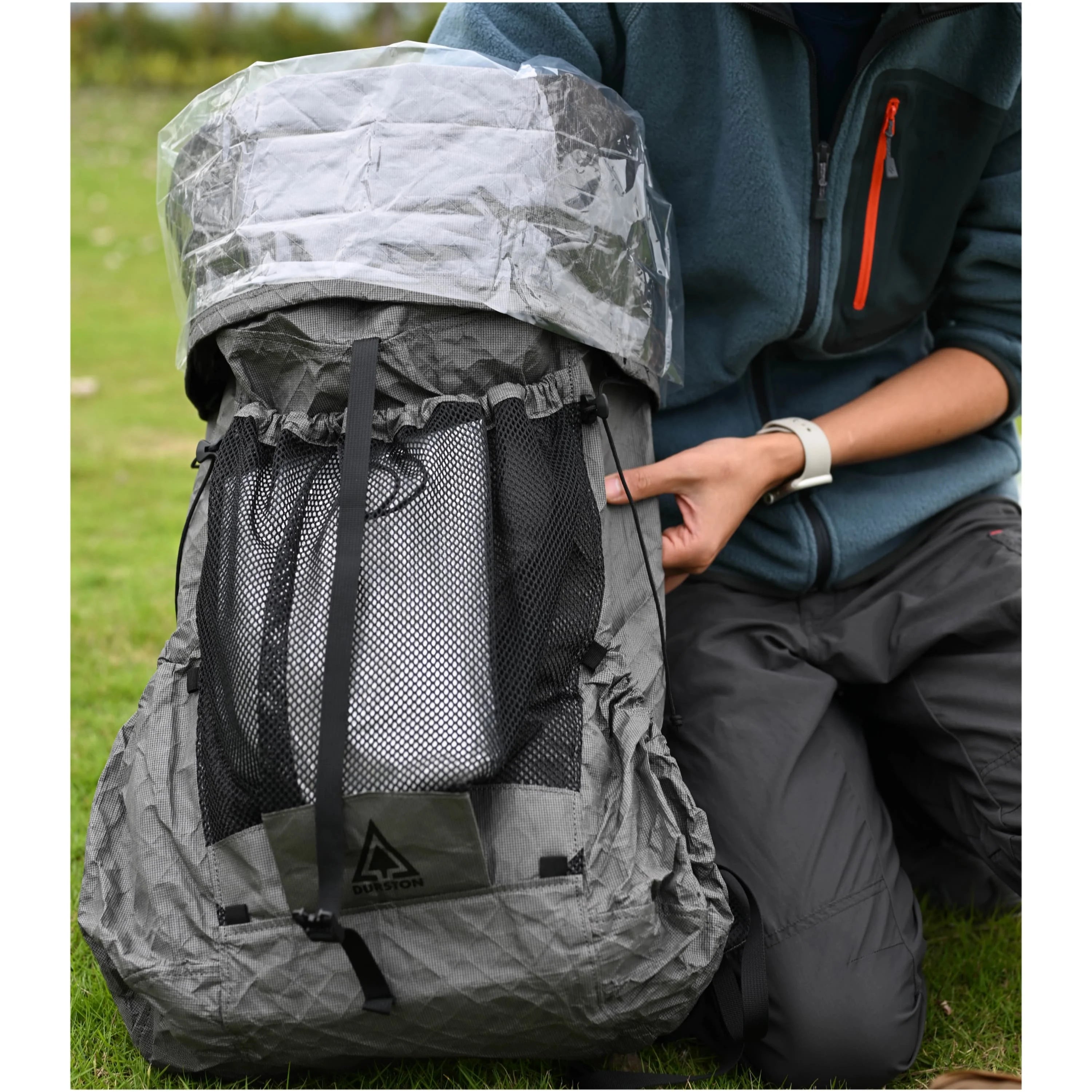 [HODR] Ultralight Pack Liner Polycro Bag Packing Waterproof Ultralight Backpack for Hiking Trekking UL Lightweight Gear