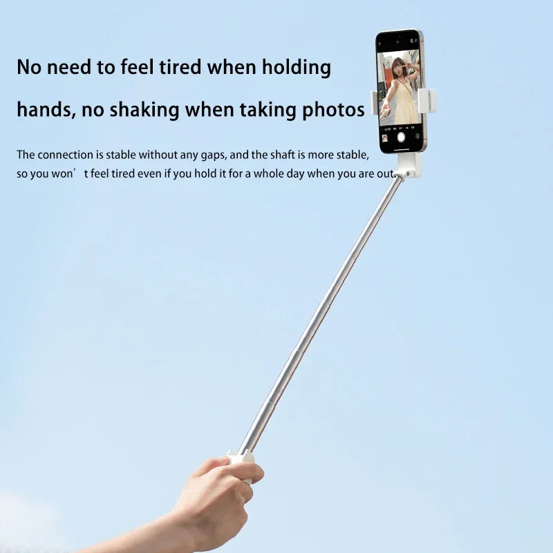 New Bluetooth Portable Mini Handheld Selfie Stick 360° Rotation for Photos Vlogs and Live Streaming the Ultimate Tool