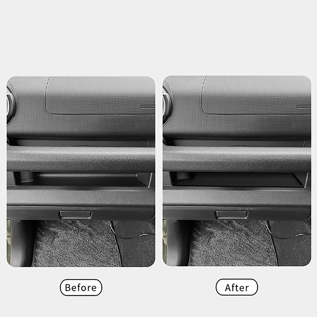 RHD Car Passenger Handle Storage Box Tray Pad Copilot Side Silicone Storage Mat for Suzuki Jimny 2024-2026 Interior Accessories
