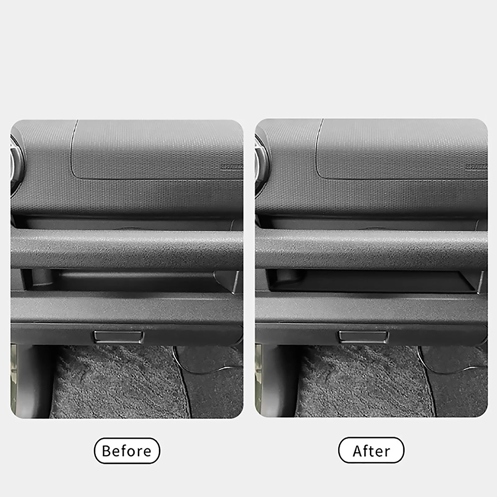 RHD Car Passenger Handle Storage Box Tray Pad Copilot Side Silicone Storage Mat for Suzuki Jimny 2024-2026 Interior Accessories