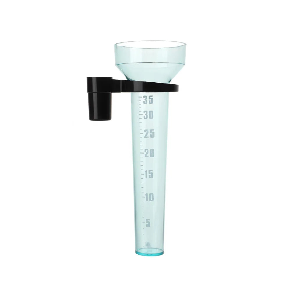 35mm Rain Gauge Rainwater Meter Polystyrene Water Rain Measurement Tool Outdoor Garden Ground Rainfall Guage