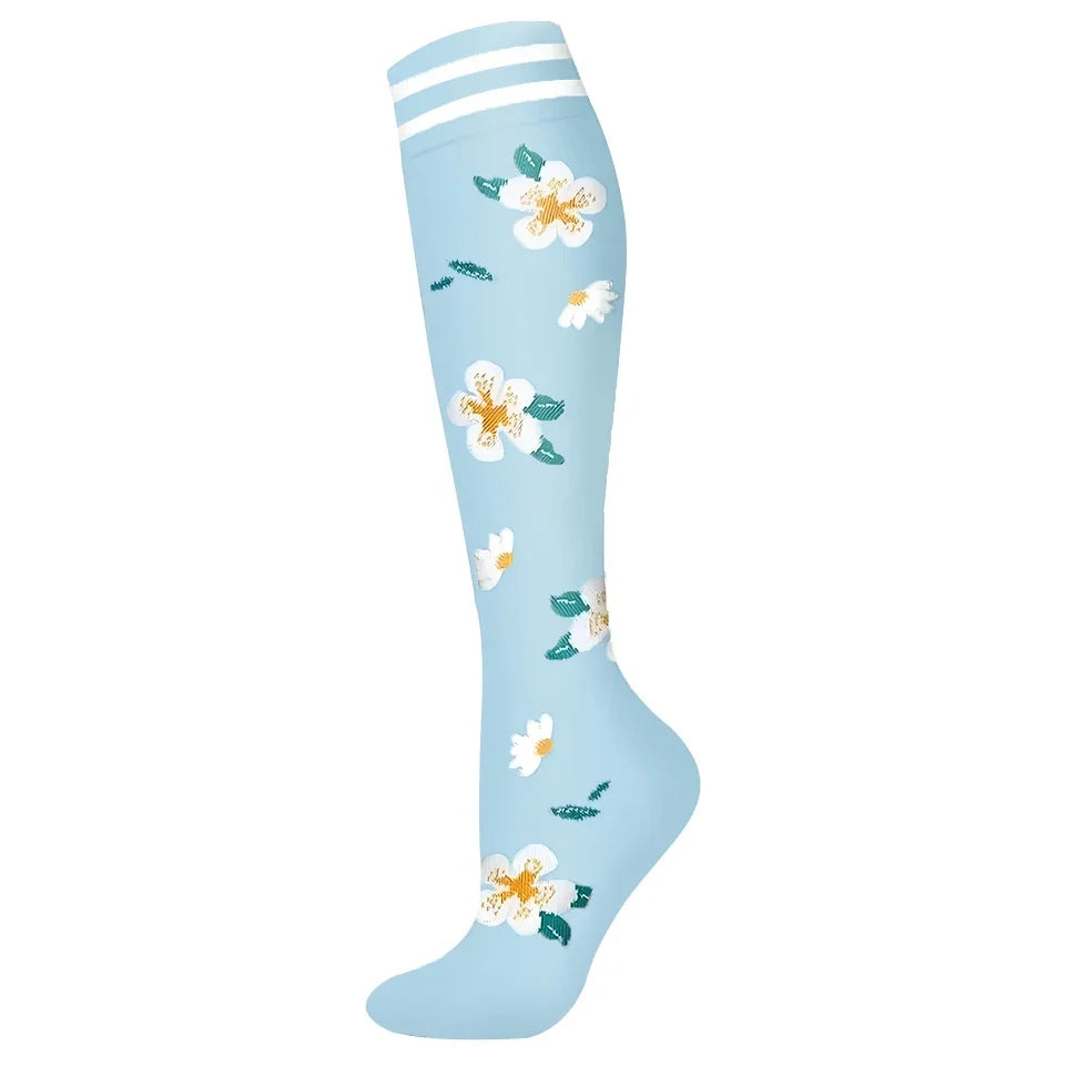 Men Women Compression Sock for Leggings Breathable Running Pressure Soccer Adult Edition Network Pressure Nurse Socks
