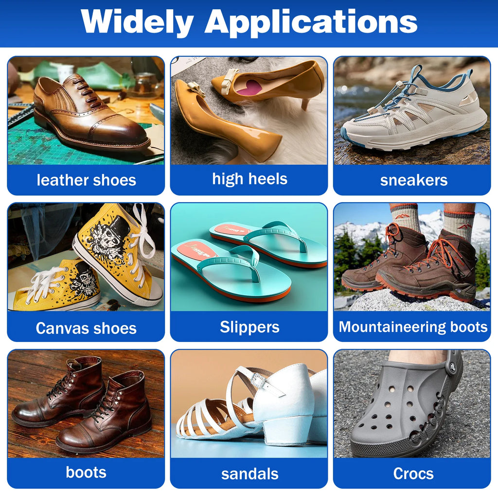 Shoe Repair Glue Is Flexible, Waterproof, Transparent, and Super Strong Glue, Used for Shoe Soles, Sports Shoes, Boots and Heels