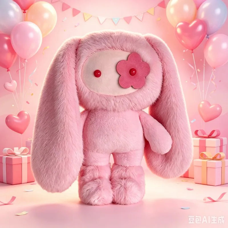 HOT 30cm Large JUJU Plush Bunny Doll Soft Long Ear Rabbit Stuffed Animal Toy Home Decor Birthday Party Gift