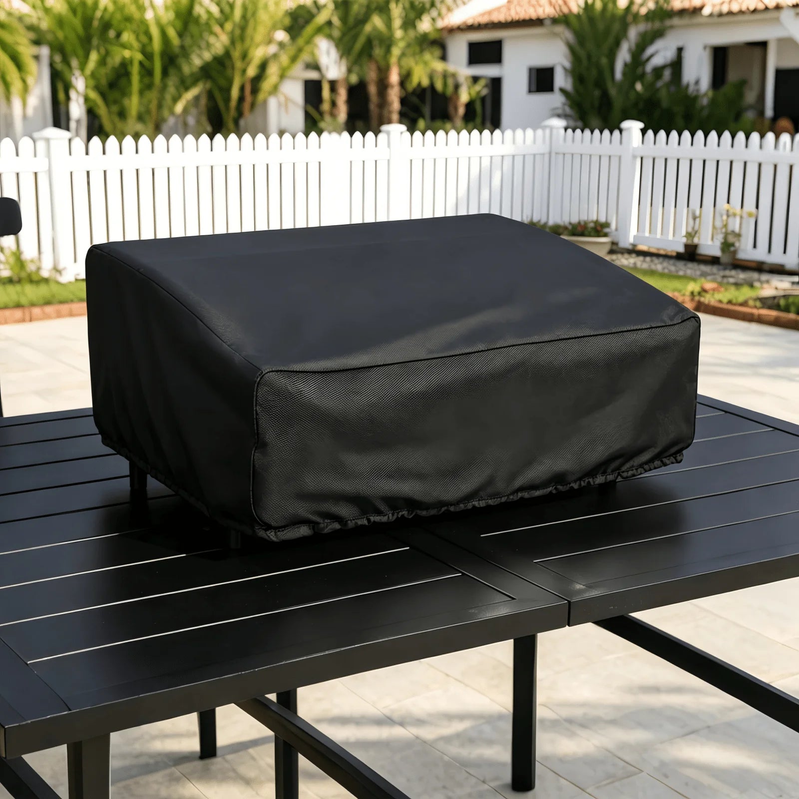 Waterproof Tabletop Griddle Cover All Weather Outdoor BBQ Protector For Flat Top Gas Pellet Smoker