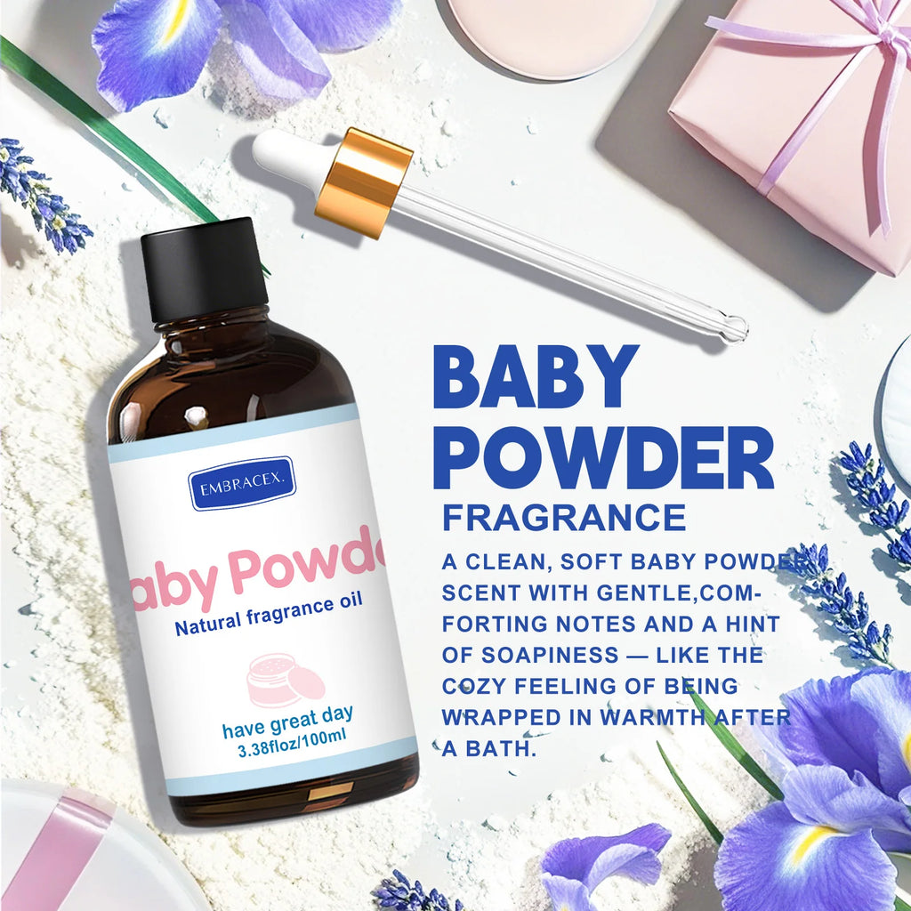 100ml Essential Oil Baby Powder Fragrance Aromatherapy Oil  Funny Gift For Women Alcohol-Free