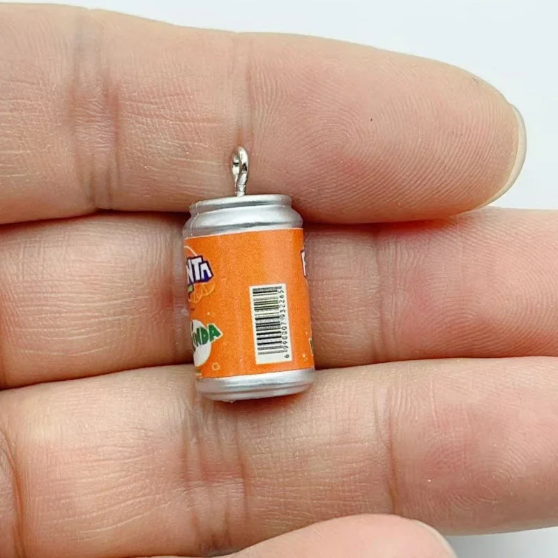 10Pcs Random Mixed Mini Liquor Bottle Resin Charms Simulation Drink Bottle Pendant DIY Handmade Jewelry Keychain Accessories