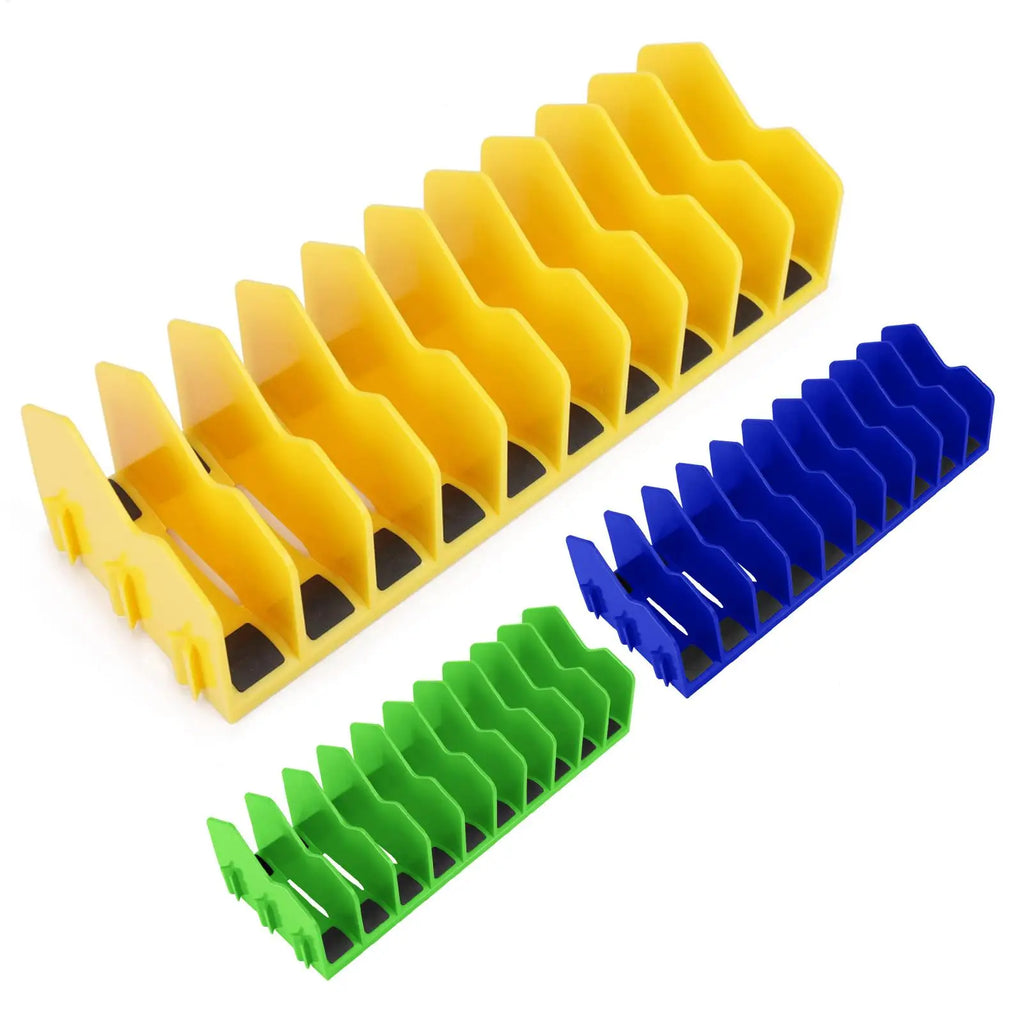 new Practical plier organizer rack Holds up to ten pliers Drawer Toolbox Sturdy Pliers Tool Organizer Storage Rack Space-Saving