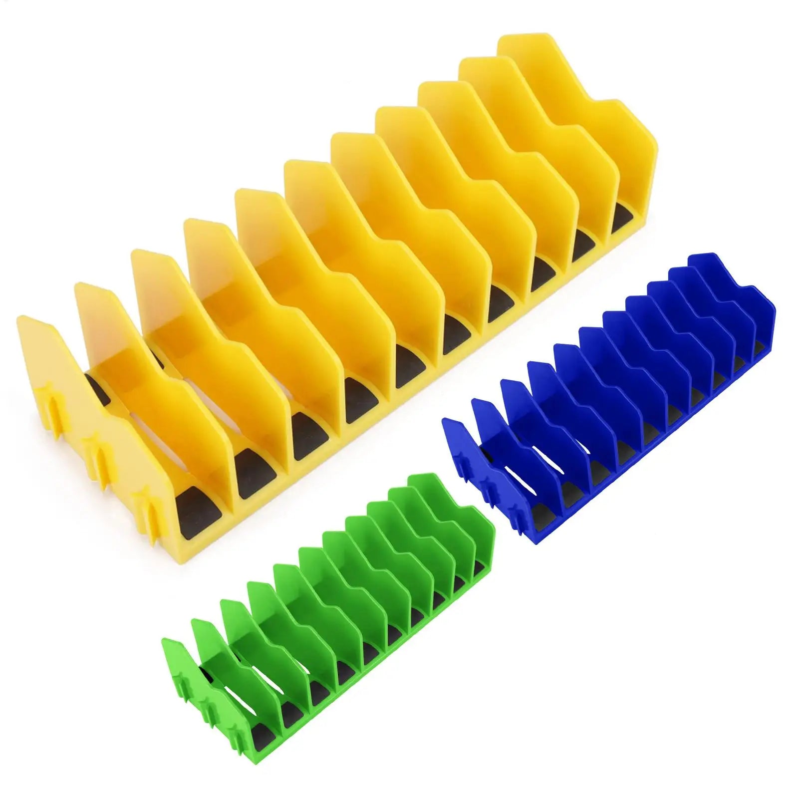 new Practical plier organizer rack Holds up to ten pliers Drawer Toolbox Sturdy Pliers Tool Organizer Storage Rack Space-Saving