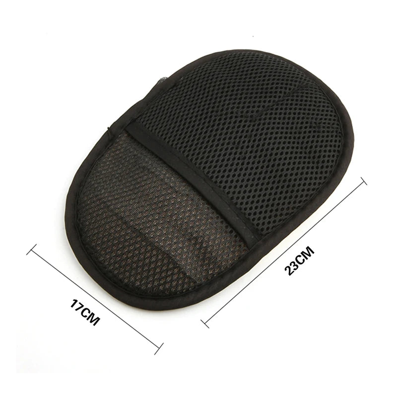 Imitation Wool Wiping Gloves Plush Car Washing Gloves for Waxing Polishing Car Cleaning Auto Detailing Accessories
