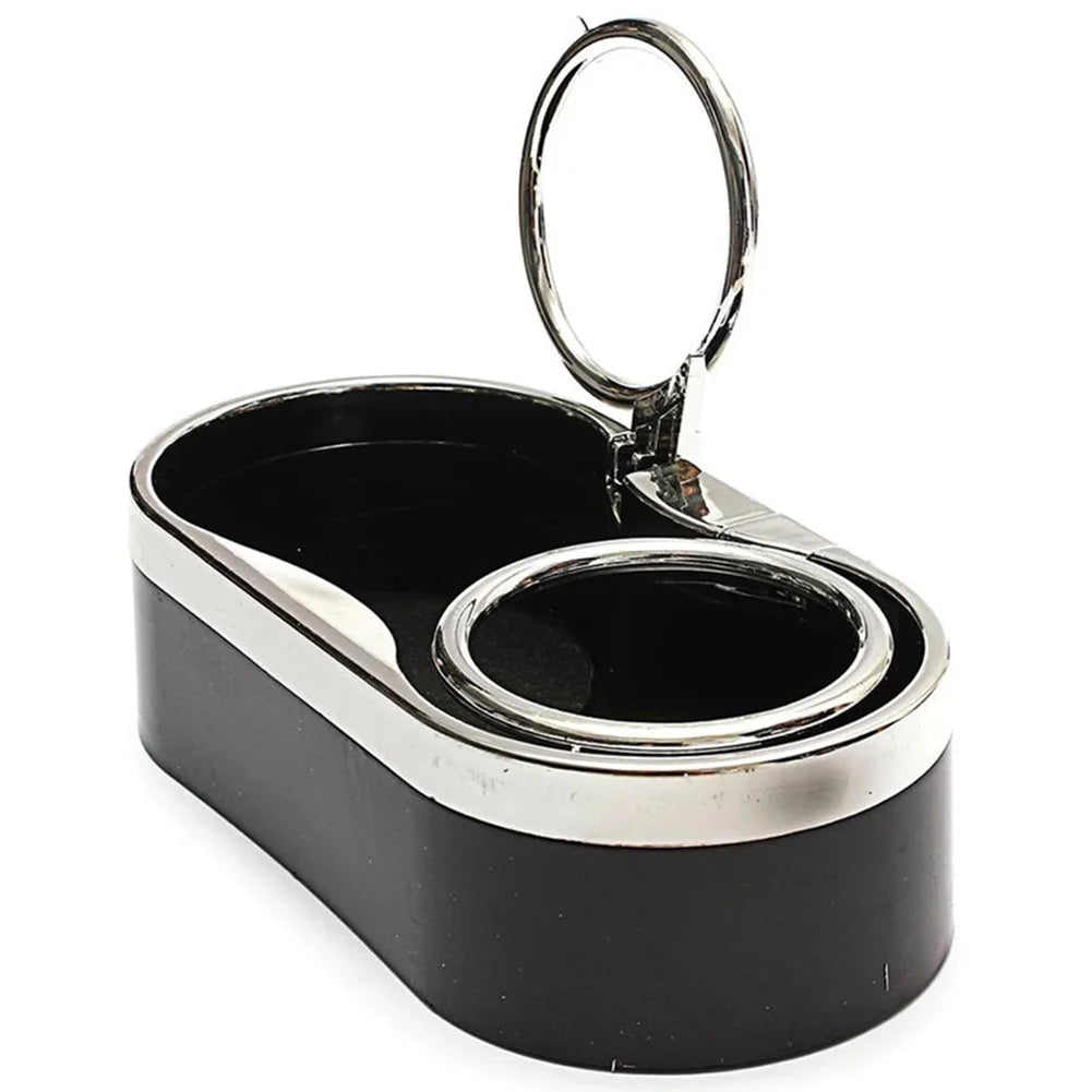 Auto Cup Holder for Car Truck Console Dual Mount Beverage Stand with Soft Pads to Absorb Vibration Holds Two Drinks