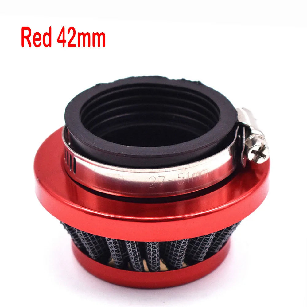 Air filter 42mm 58mm for 2 stoke Engine 44cc 49cc Carburetor  mini pocket bike mini ATV dirt bike