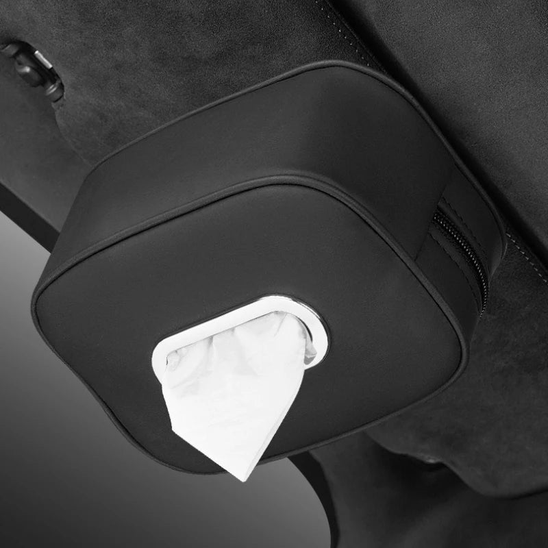 1PC Car Tissue Box Holder, Universal Vehicle Tissue Paper Box