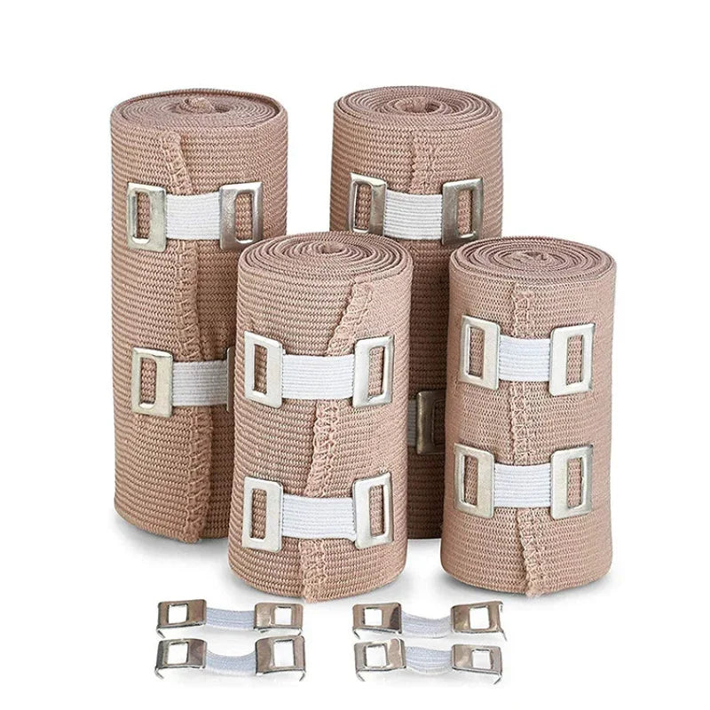 1 Roll of Skin Color High Elastic Bandage Elastic Tendon Bandage Sports Protection Elastic Bandage Compression Fixation