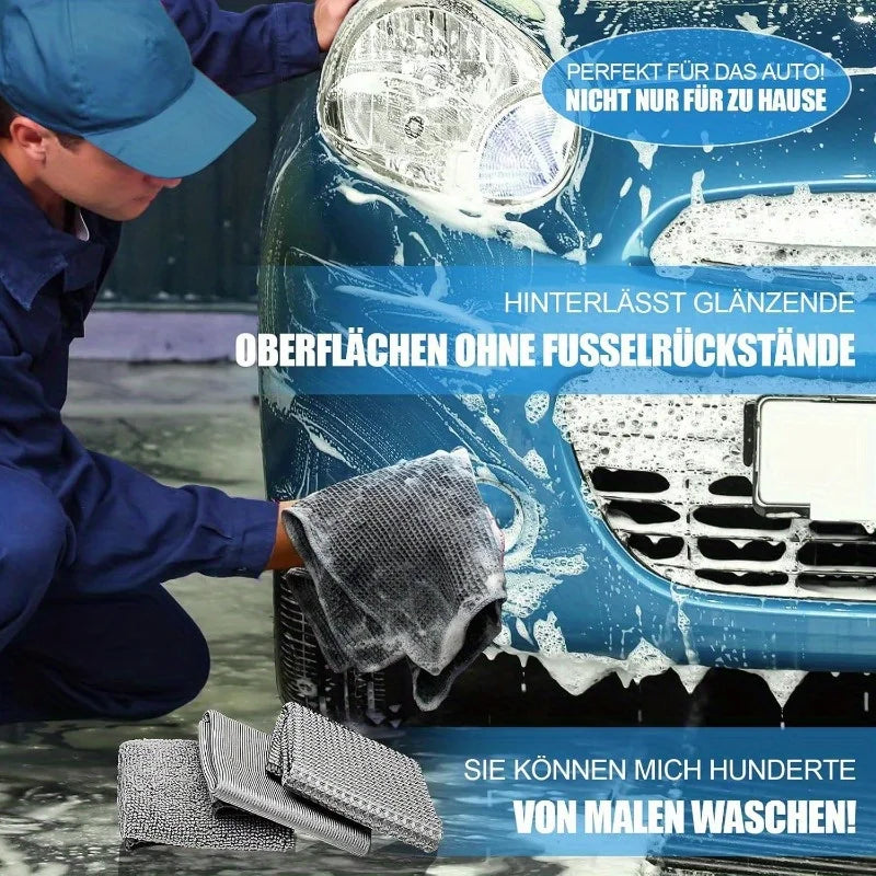 11pcs Car Cleaning Kit That Includes a Tire Brush, Microfiber Cleaning Gloves, Making It an Excellent Choice for Car Cleaning.