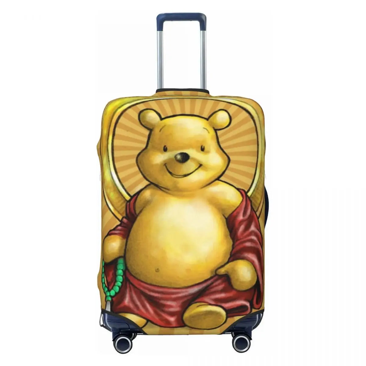 Custom W-Winnie Anime The Pooh Luggage Cover Fashion Suitcase Protector Covers Suit For 18-32 inch