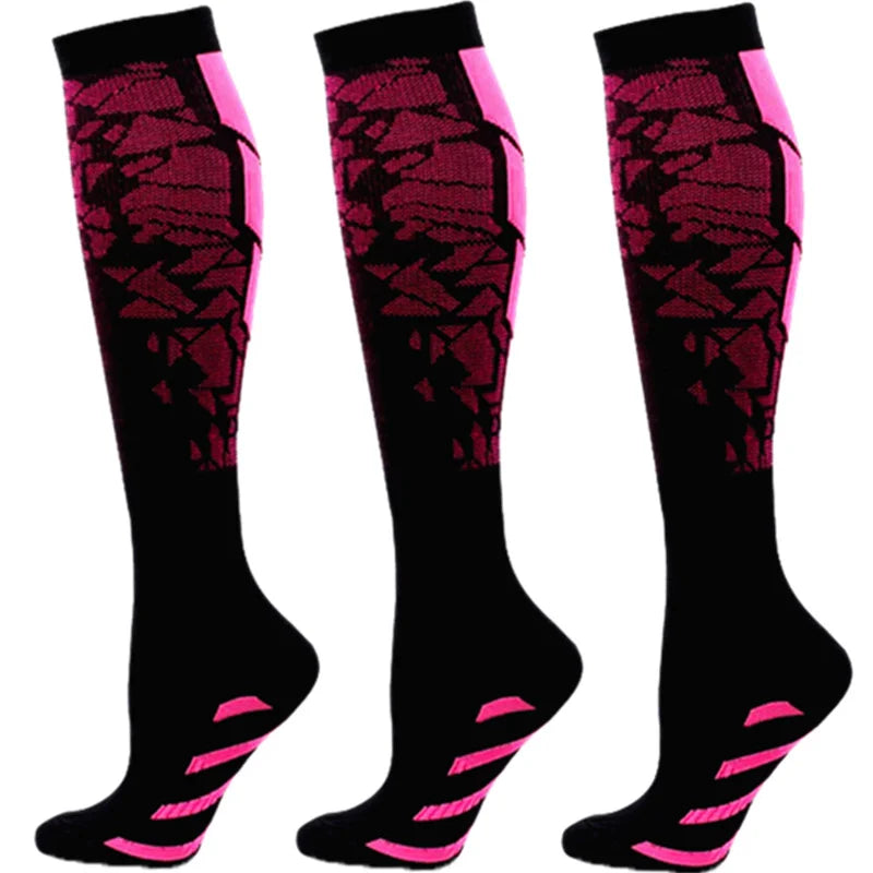 Compression Socks Running Football Sports Medical Nursing Socks for Flight Travel Pregnancy Edema Diabetes Varicose Veins Socks
