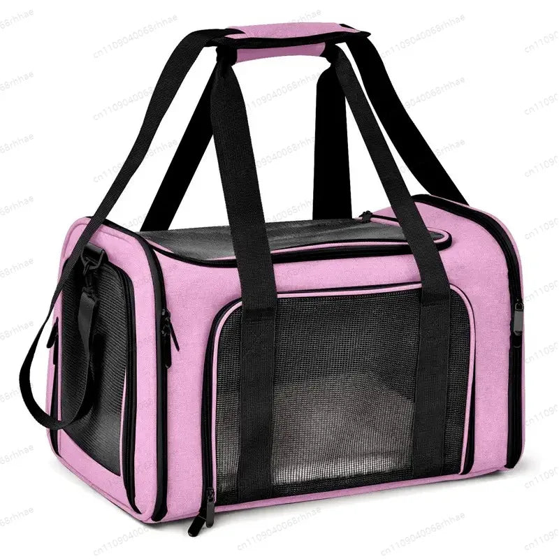 Cat bag for outdoor activities, portable and breathable pet bag for small dogs, cat bag for outdoor travel