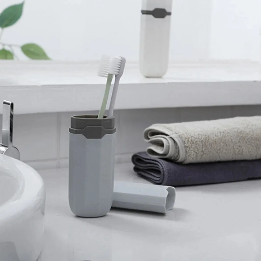 Portable Toothbrush Protect Holder Plastic Travel Camping Toothbrush Storage Box Cover Tooth Brushes Tube Cover Case Accessory