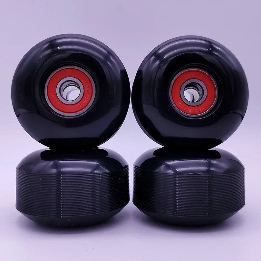 4Pcs Skateboard Wheels With Bearing 52x32mm 95A Soft Longboard Skateboard Wheels ABEC-9 Bearing Roller Skating Accessories Parts