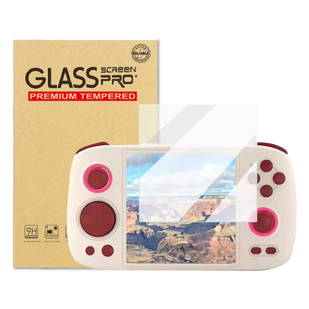 For Anbernic RG Cube Tempered Glass Screen Protector 9H Hardness Anti-Scrach HD Screen Tempered Film Game Accessories