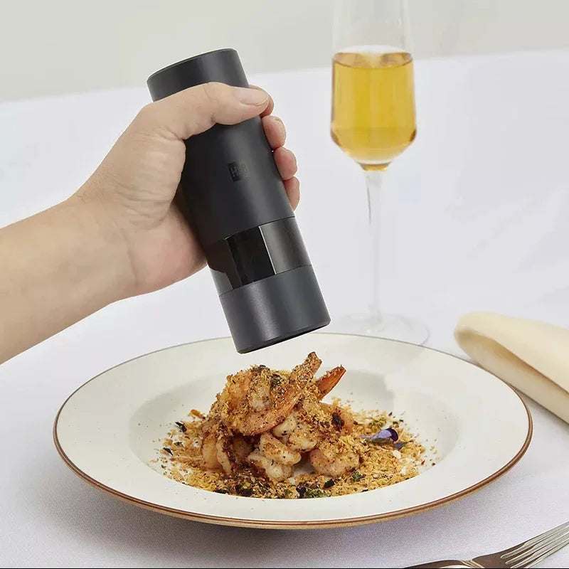 YouPin HUOHOU Electric Spice Mill Grinder Portable Kitchen Tool Grinding Cooking Pepper Seasonings Spices Grain Mill Salt Shaker