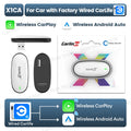 CarlinKit Baidu CarLife to CarPlay Wireless Adapter Android Auto 2 in 1 Mini Box USB Plug and Play 5.8Ghz WiFi Seamless Connect