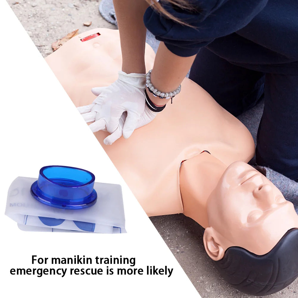 1-10PCS Disposable Emergency Artificial Respiration Mouth-Mouth CPR Face Shield Pocket Size One Valve CPR Mask for Adults Kids