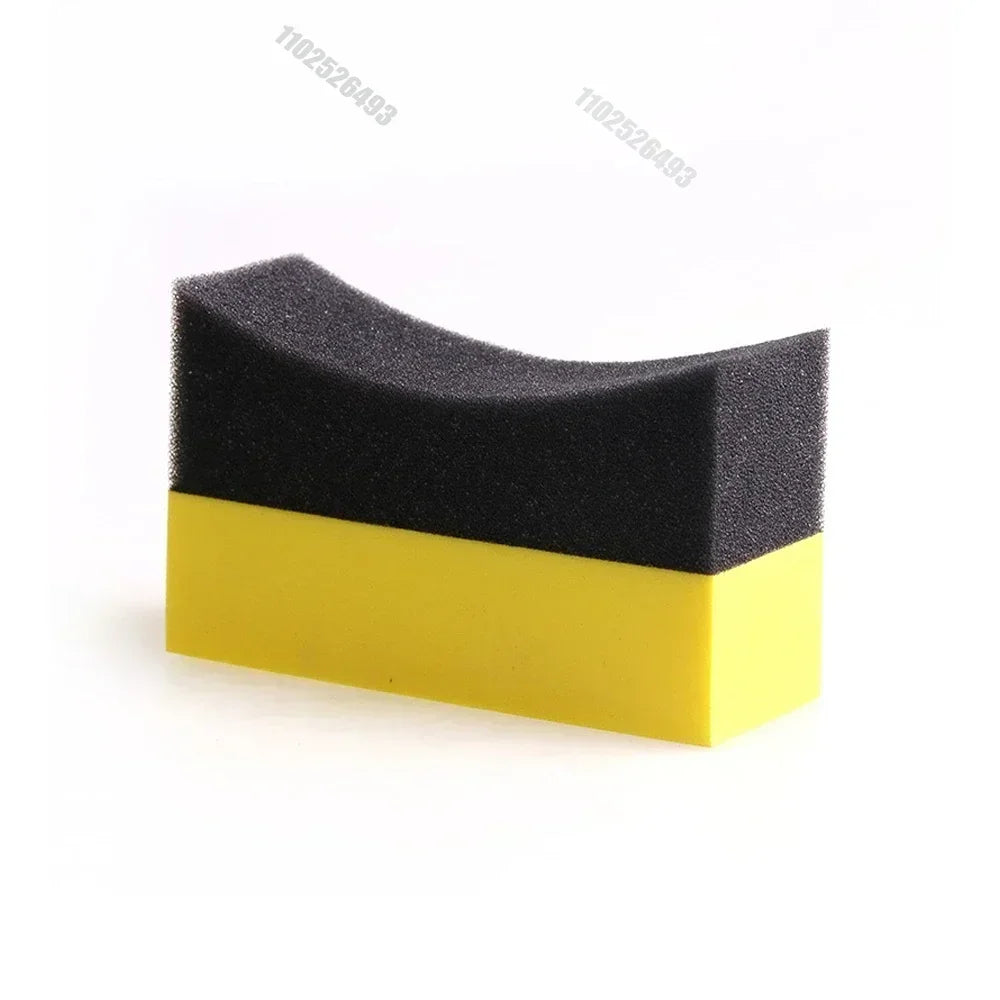 5-10Pc Car Tire Wax Polishing Sponge Brush Paint Surface and Interior Corner Cleaning Sponge Waxing and Polishing Care Sponge