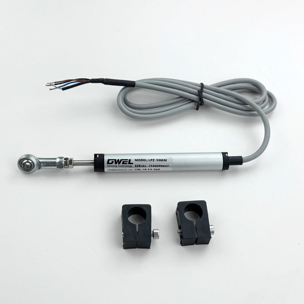 DWEL LPZ SERIES CYLINDRICAL DISPLACEMENT TRANSDUCER POSITION SENSOR KPM PZ-12 REPLACEMENT