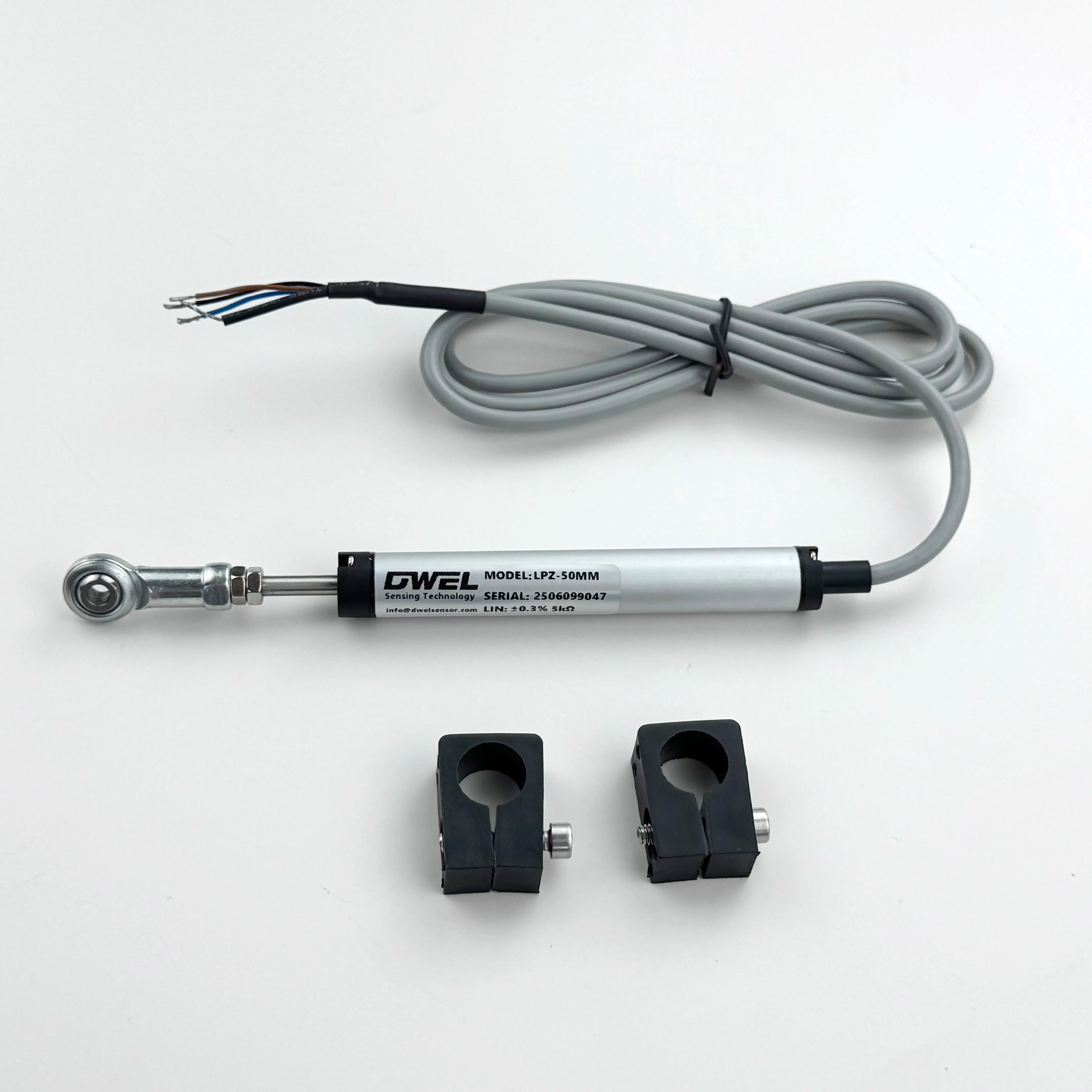 DWEL LPZ SERIES CYLINDRICAL DISPLACEMENT TRANSDUCER POSITION SENSOR KPM PZ-12 REPLACEMENT