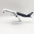 30cm Airplane Diecast A350 XWB Prototype Resin Aircraft Models 1/250 Scale Planes Aviation Enthusiast Souvenir With Landing Gear