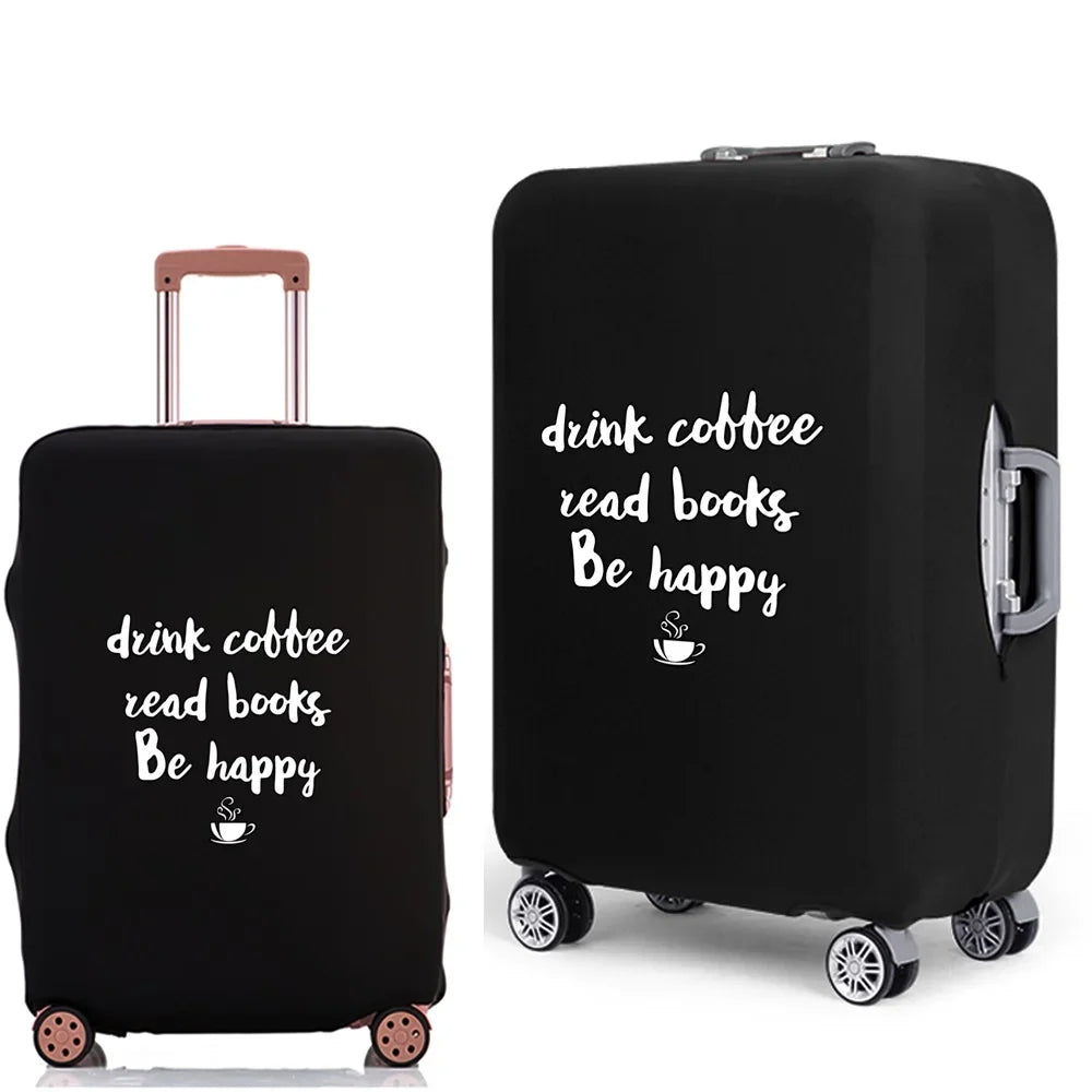 Thicker Travel Luggage Protective Cover Print Portable Suitcase Cover Elastic Dust Cases for 18-28 Inch Travel Accessories