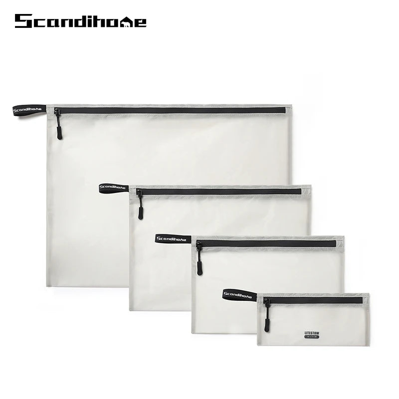 Waterproof Travel Storage Bags Set Lightweight Nylon Packing Cubes Pouch Luggage Organizer Clothes Toiletry Makeup Bag