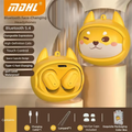 Cute Face changing TWS Bluetooth 5.4 Earbuds ENC Noise Reduction Waterproof HIFI Stereo Earphones for iOS Android Kids