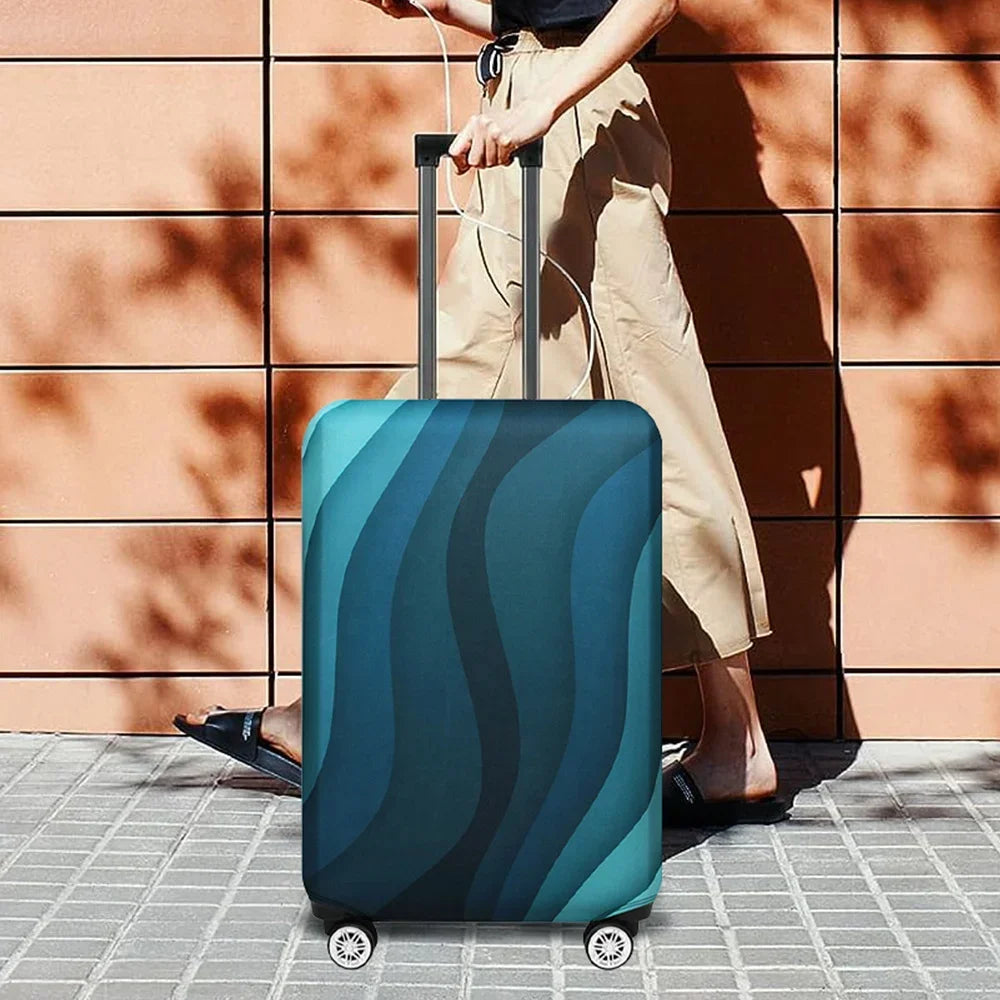Luggage Covers 18-32inch Protector Travel Luggage Suitcase Protective Cover Stretch Dust Covers Print Graphic Letter Series