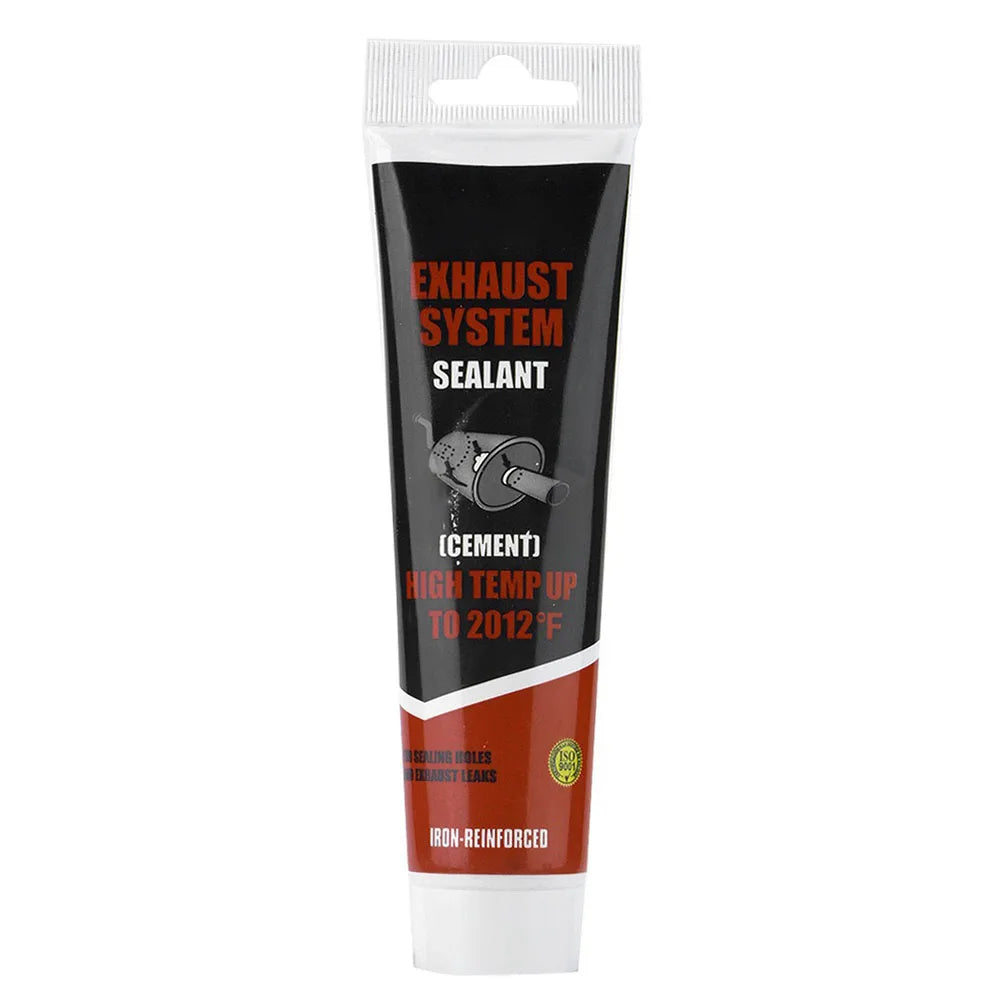 High-Temp Exhaust Pipe Repair Glue for Motorcycle Car Smoke Exhaust Pipe Seal Welding Leak Repair Adhesive for  Tailpipes 70g