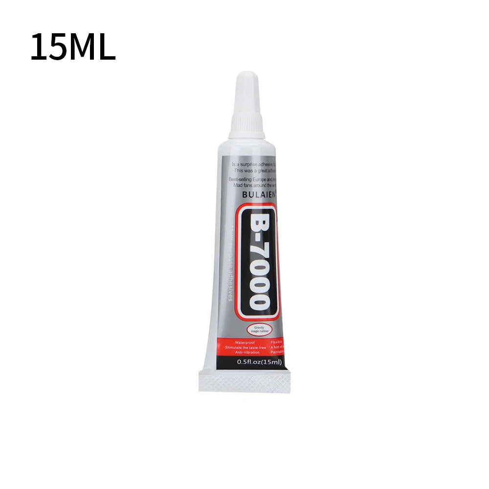 B7000 Super Glue 15/50/110ML Waterproof Semi-Fluid Adhesive for Mobile Phone Repair DIY Jewelry Crafts Metal Resin Projects