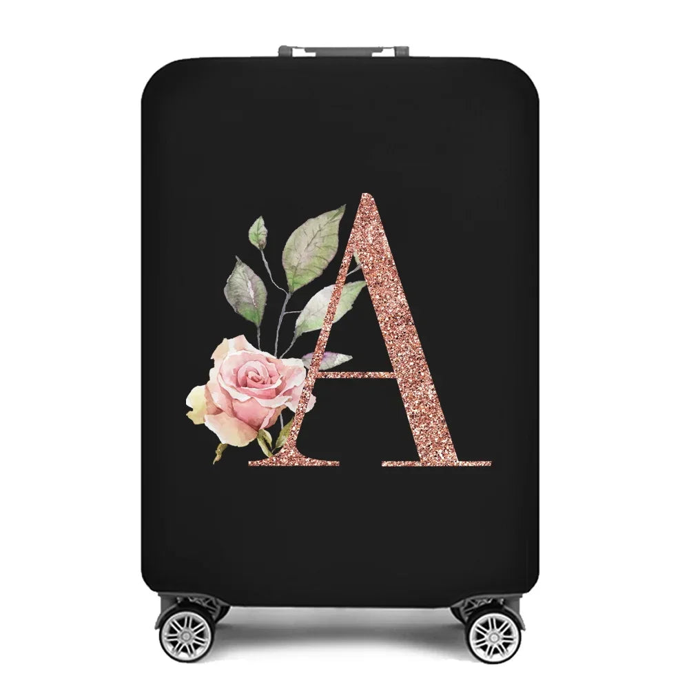 Stretch Luggage Covers 18-32 Protector Travel Luggage Suitcase Protective Cover Rose Gold Series Dust Covers Travel Organizer