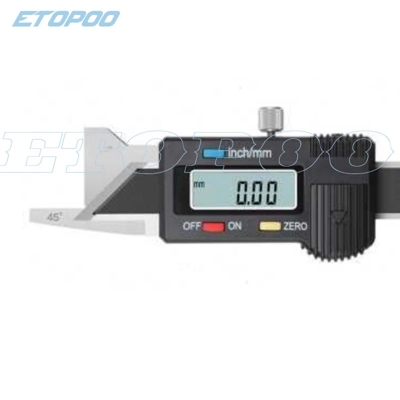 15 30 45 60 Degree Digital Chamfer Gauge Stainless Steel Chamfering Calipers Vernier Caliper Chamver Vernier Caliper